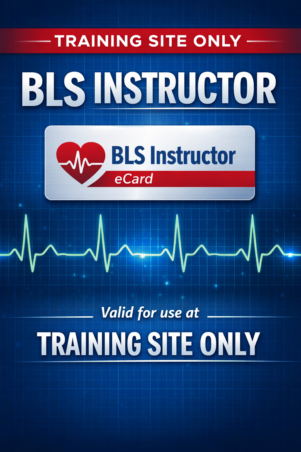TRAINING SITE ONLY BLS Instructor Ecard | Loving Heart Community ...